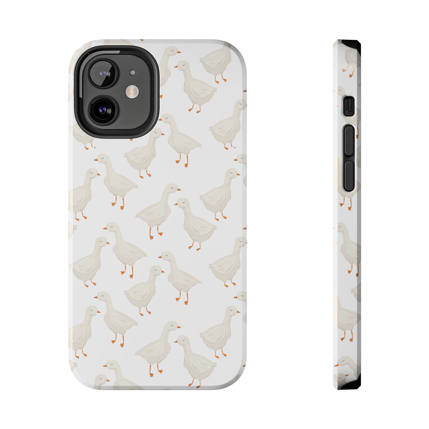 White Goosey - Tough Phone Cases