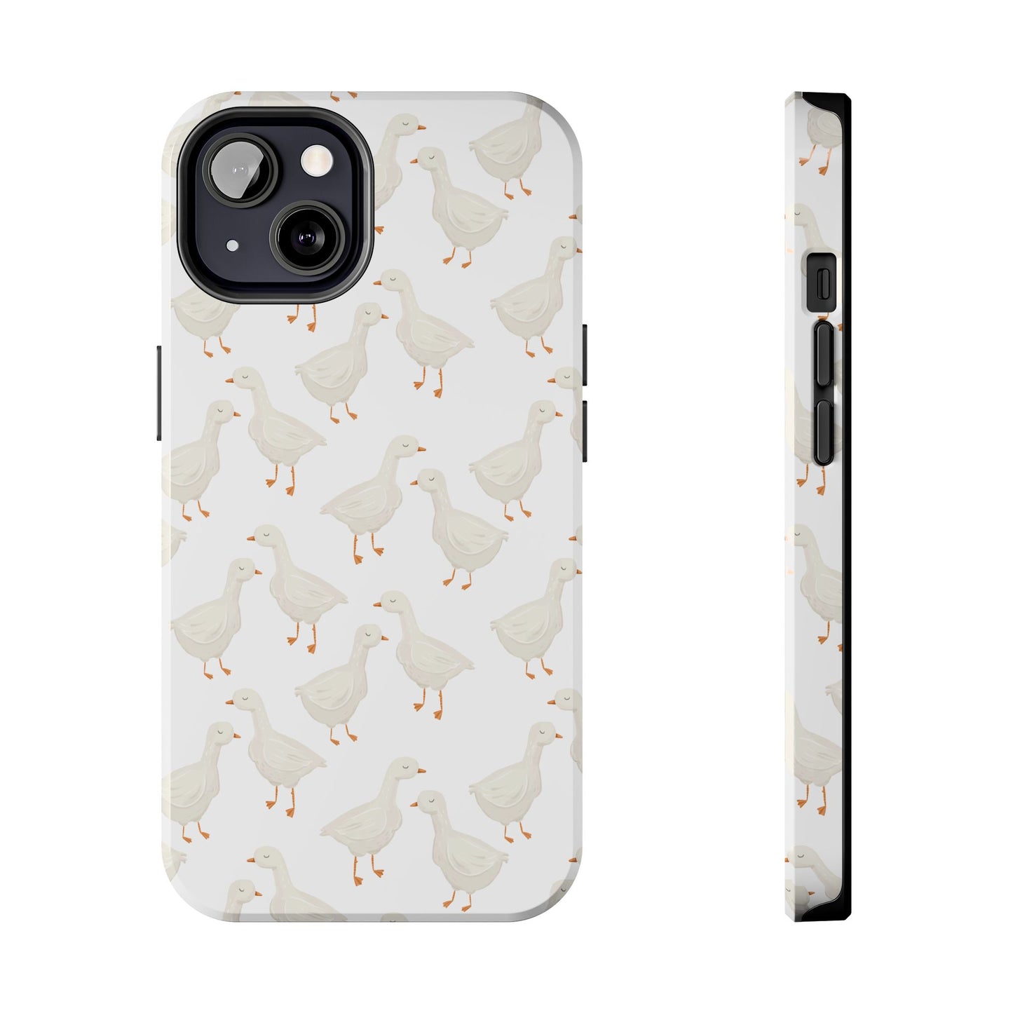 White Goosey - Tough Phone Cases