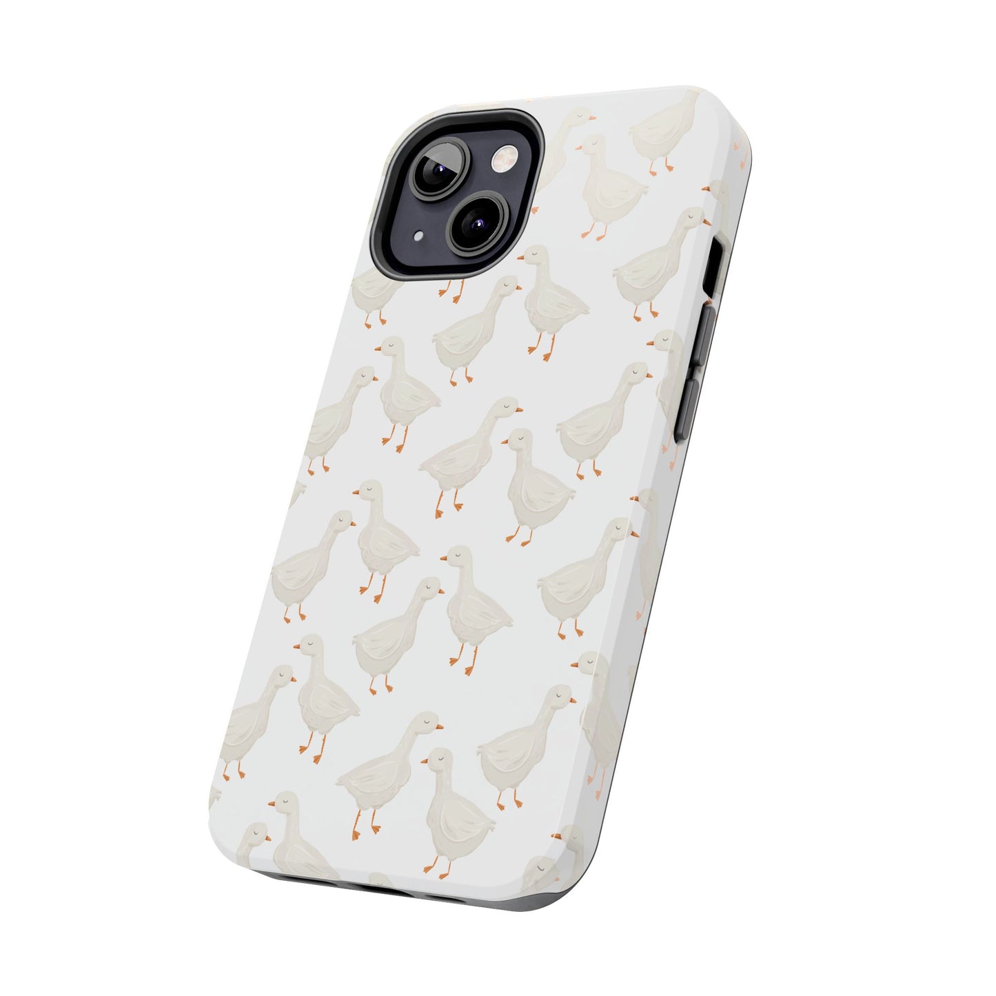 White Goosey - Tough Phone Cases