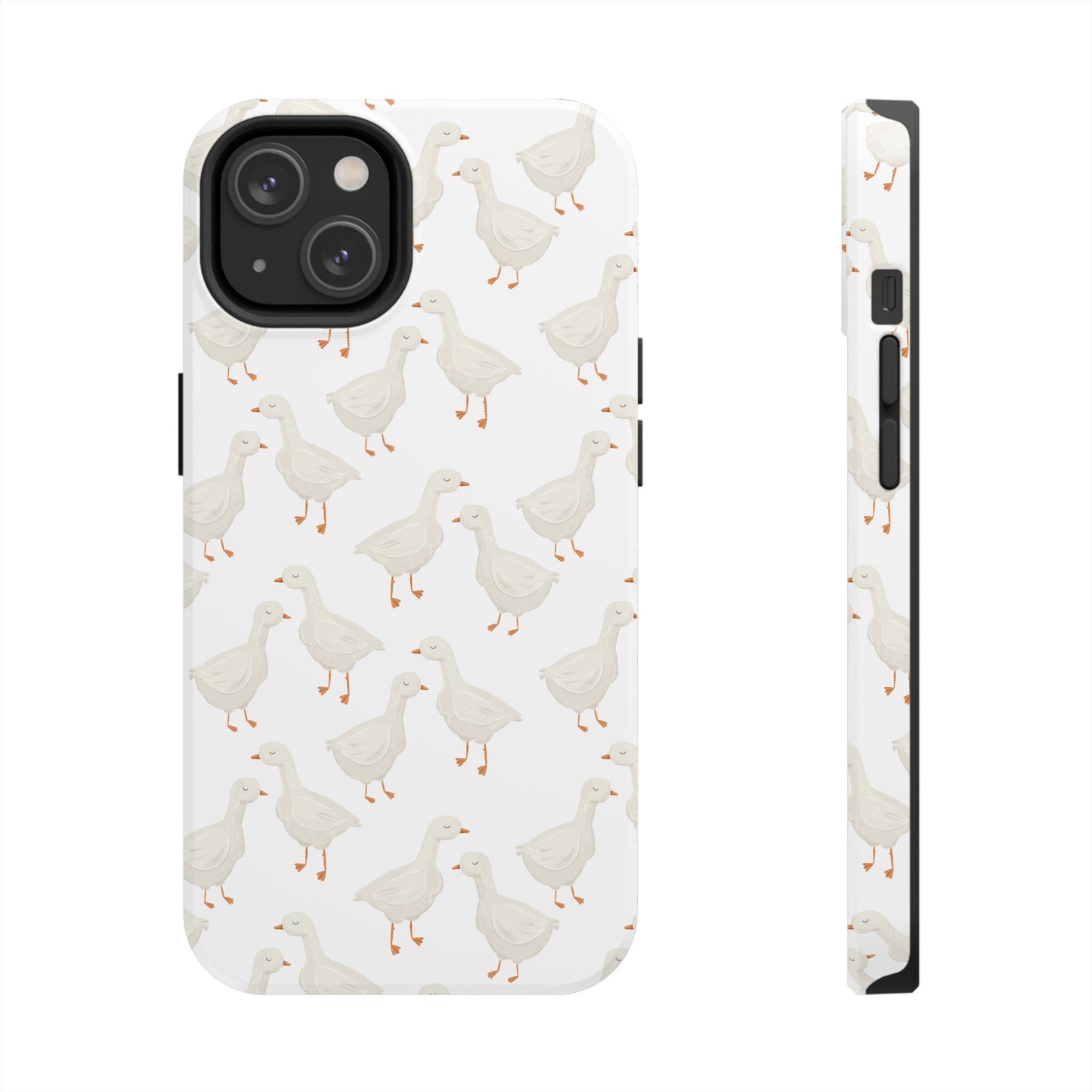 White Goosey - Tough Phone Cases