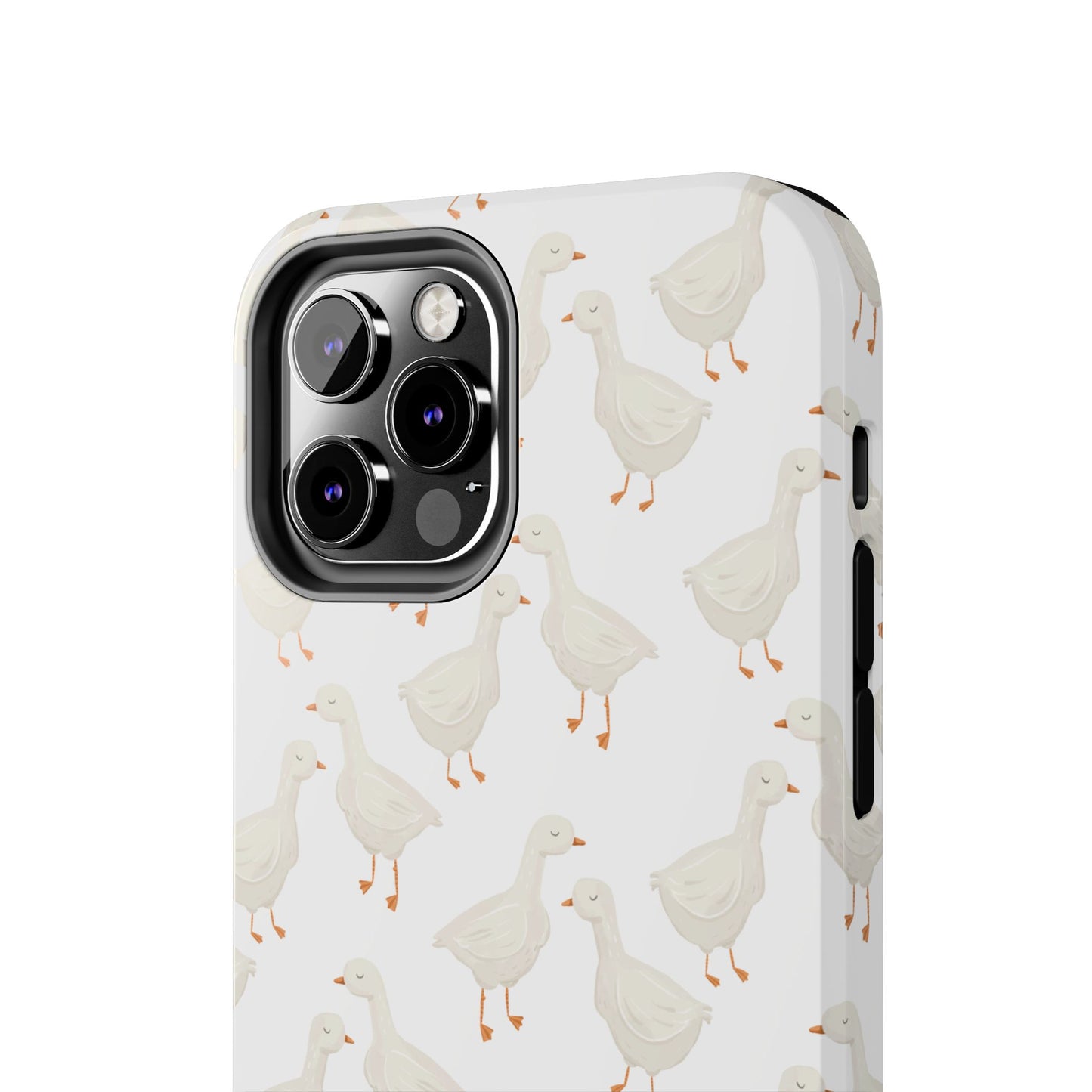 White Goosey - Tough Phone Cases