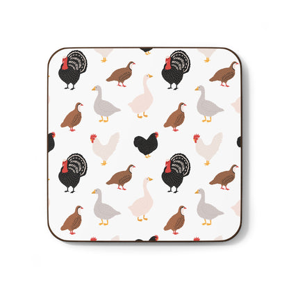 Flock Squad - Hardboard Back Coaster